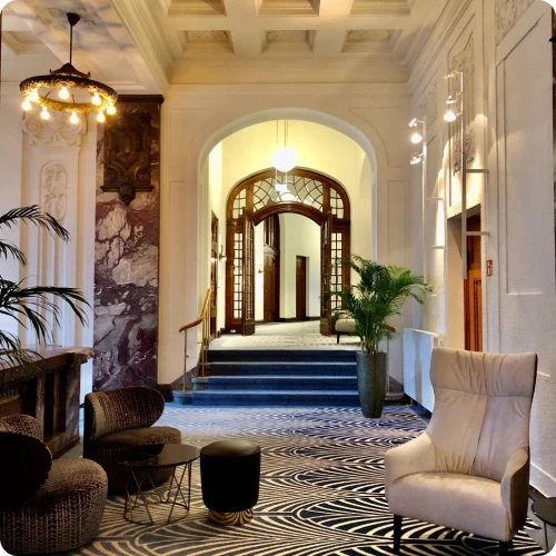 Mountain view terrace